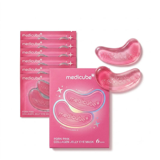 PDRN Pink Collagen Hydrogel Eye Masks – Firming & Brightening