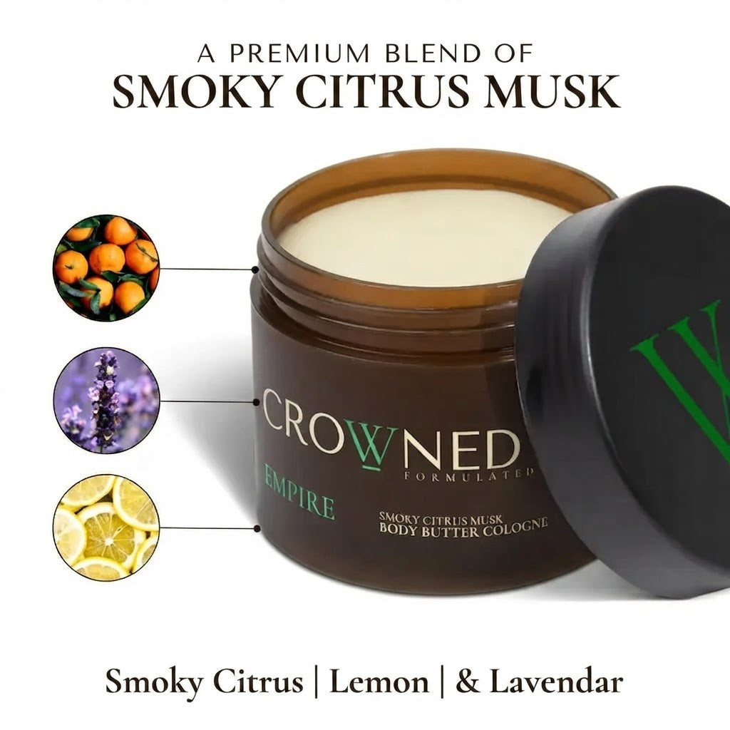 Crowned Skin Empire Body Butter Cologne