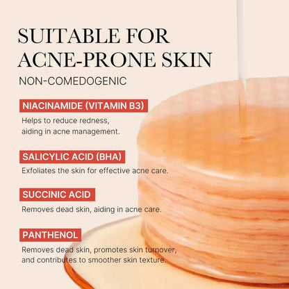 Medicube 3-Step Korean Toner Pad Set – Pore Care, Brightening & Acne Treatment (70 Pads Each)