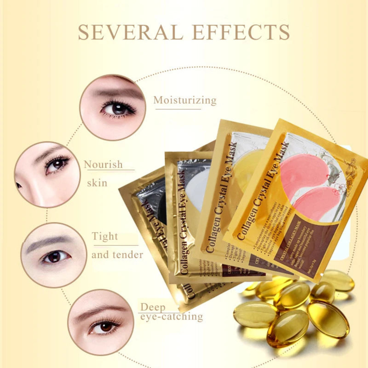 24K Gold Collagen Eye Patches